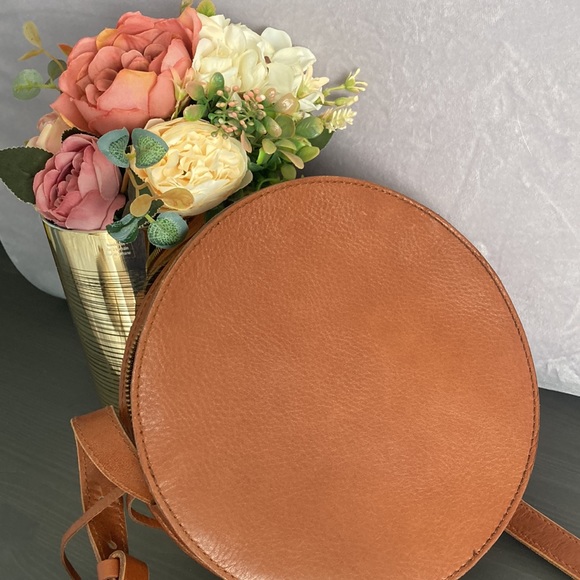 FINAl SALE! 🔥 MADEWELL leather Crossbody bag Brown second hand. - Picture 5 of 8